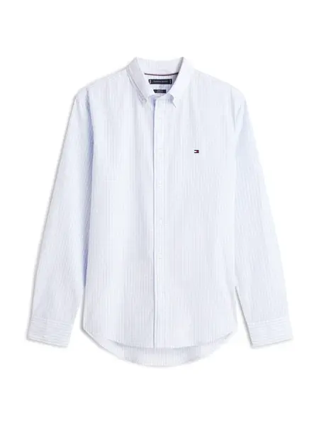 TOMMY HILFIGER Košeľa  svetlomodrá / biela