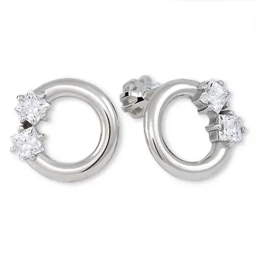 Soliter Jemné kroužky s krystaly 436 001 00491 04