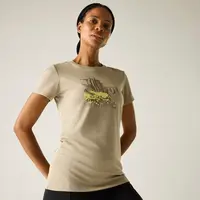 Dámské funkční tričko regatta fingal béžová 52