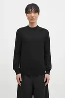 Vlněný svetr Paul Smith pánský, černá barva, lehký, M1R-562X-M02093