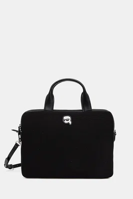 Taška na notebook Karl Lagerfeld černá barva, A1M32021
