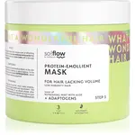 so!flow Low Porosity Hair Protein-Emollient Mask maska pro vlasy bez objemu 400 ml
