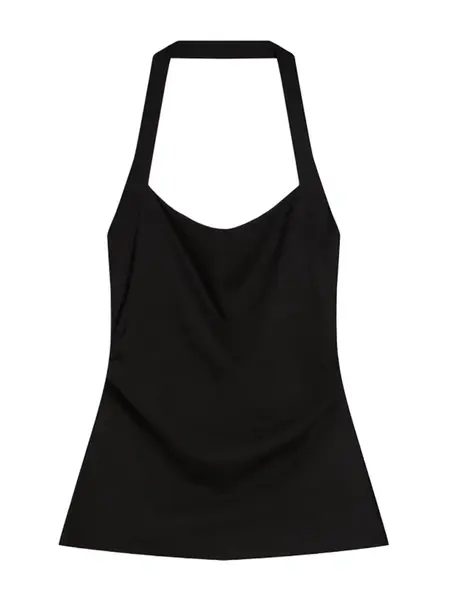 Bershka Top  čierna