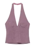 Pull&Bear Top  levanduľová