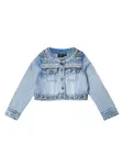 KOROSHI Prechodná bunda  modrá denim