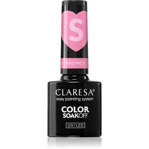 Claresa SoakOff UV/LED Color Kiss Me gelový lak na nehty odstín 5 g