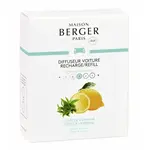Maison Berger Paris Náhradní náplň do difuzéru do auta Zest of Verbena (Car Diffuser Recharge/Refill) 2 ks