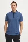 Bavlněné polo tričko The North Face Premium Slim modrá barva, NF0A8C1NHDC1