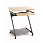 PC STŮL, antracitová, černá, barvy dubu, 60/49/76 cm