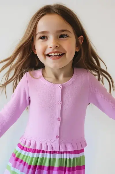 Dětský svetr Mayoral růžová barva, lehký, 3374