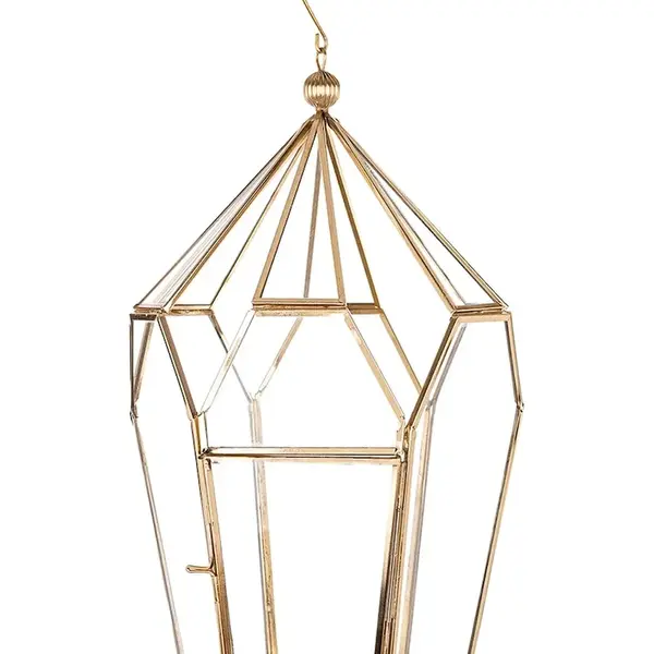 Lampion home & lifestyle žlutá barva