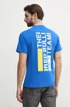 Bavlněné tričko Red Bull Racing x Pepe Jeans REDBULL TEAM TEE