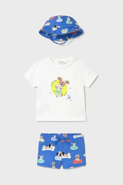 Kojenecké plavky Mayoral Newborn modrá barva, 1618