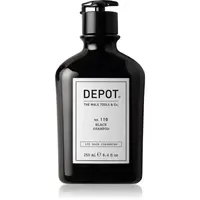 Depot 100 HAIR CLEANSING NO. 110 BLACK SHAMPOO šampón neutralizujúci mosadzné podtóny 250 ml