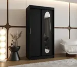 Šatní skříň Abi Ultra Rozměry: 100 cm, Barva korpusu + barva dveří: Bílá + Bílá