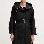 Bunda Sisley černá barva, přechodná, 2H61LN05F