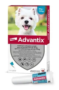 Advantix pro psy od 4 do 10 kg spot-on 1x1 ml