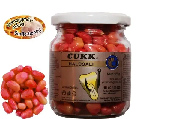 Cukk kukuřice bez nálevu 220 ml-česnek/med