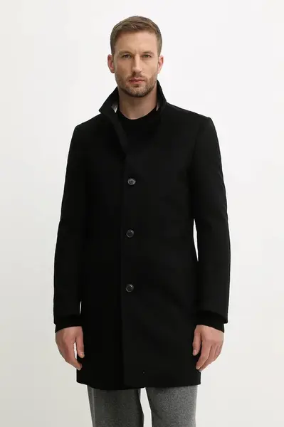 Vlnený kabát BOSS H-Hyde-SU-254