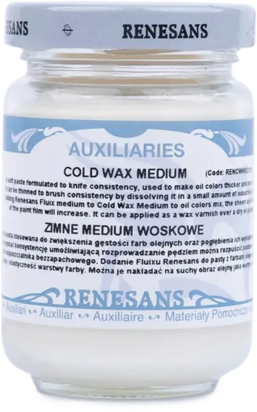 Cold wax pasta pro olejové barvy 125ml