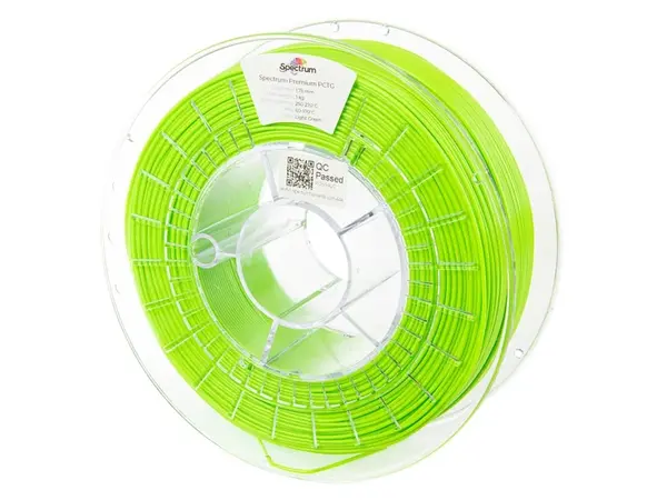 Spectrum 80664 3D filament, Premium PCTG, 1,75mm, 1000g, Světle zelený (Light green)