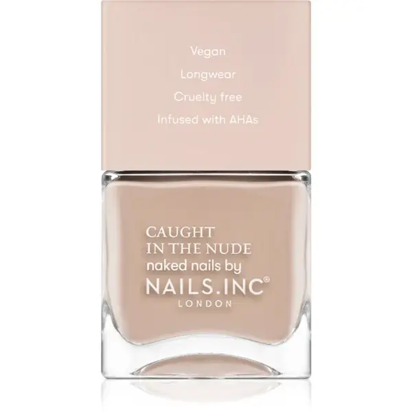 Nails Inc. Caught in the nude lak na nechty odtieň South Beach 14 ml