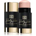 Dripping Gold Luxury Tanning Illuminating Stick rozjasňující bronzer na obličej a tělo odstín Gold 36 g
