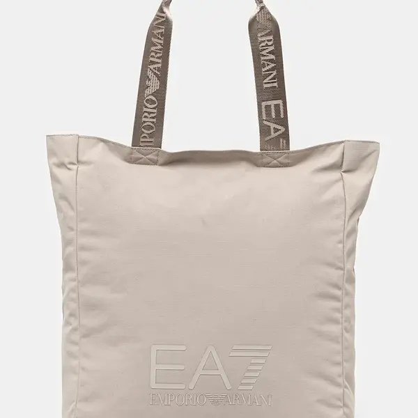 Kabelka EA7 Emporio Armani béžová barva, AF13820.7X000115
