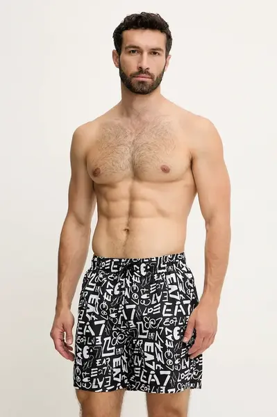 Plavkové šortky EA7 Emporio Armani