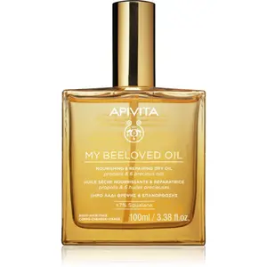 Apivita My Beeloved Oil vyživujúci suchý olej na tvár, telo a vlasy 100 ml