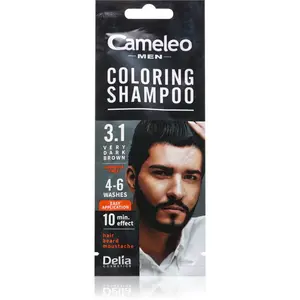 Delia Cosmetics Cameleo Coloring Shampoo tónovací šampón na vlasy pre mužov 15 ml