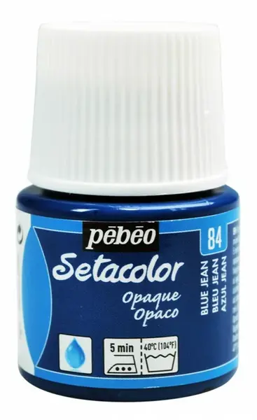 Barva na textil Setacolor 45ml – 84 modř džínová