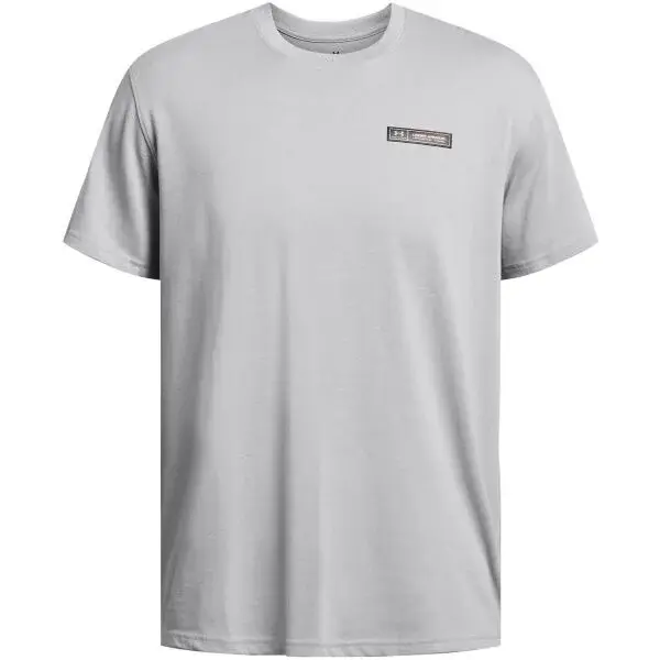 Under Armour LABEL Pánské triko, šedá, velikost L