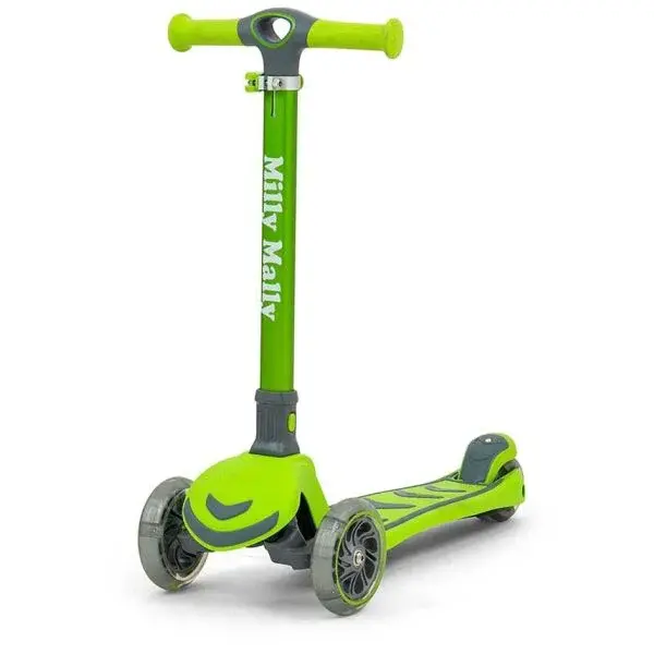 MILLY MALLY SCOOTER BOOGIE Dětská koloběžka, zelená, velikost