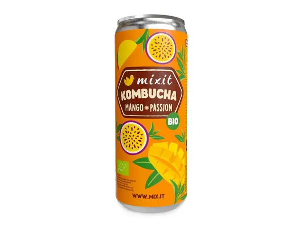 Mixit BIO Kombucha Mango a passion fruit 330 ml