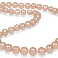 JwL Luxury Pearls Náhrdelník s pravými lososovými perlami JL0267