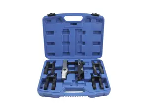 QUATROS Stahovák kulových kloubů, zaměnitelné čelisti, 5 kusů - QS12436