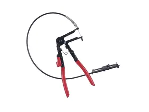 Kleště na hadicové spony, s bowdenem (s lankem) - QUATROS QS20343