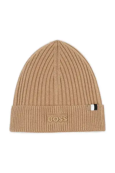 Dětská čepice s příměsí vlny BOSS