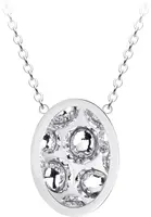 Preciosa Ocelový náhrdelník s třpytivým přívěskem Idared 7361 00