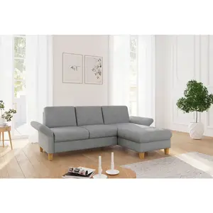 Sit & More ROHOVÁ SEDAČKA, textil, šedá