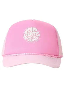 Rip curl dětská kšiltovka Mixed Soft Junior Trucker-Girl Pastel Pink | Růžová | Velikost One Size