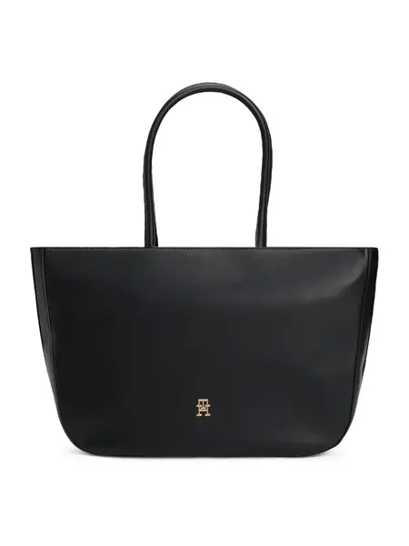 TOMMY HILFIGER Shopper  grafitová / čierna