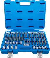 BGS technic Zástrčné hlavice RIBE 1/2", rozměry M5-M14, sada 32 dílů - BGS 5183