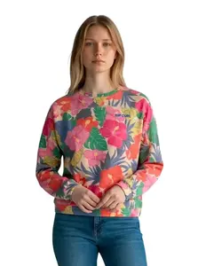 Rip curl dámská mikina Surf Side Relaxed Crew Multi | Mnohobarevná | Velikost L