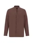Antioch Košeľa  hnedá