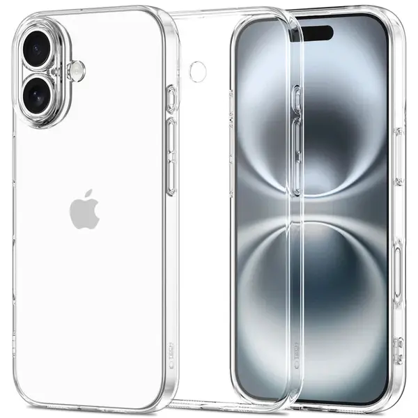 Tech-Protect FlexAir kryt na iPhone 17, priesvitný