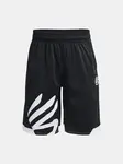 Šortky Under Armour B CURRY SPLASH SHORT - čierna