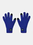 Modré športové rukavice Under Armour UA Halftime Wool