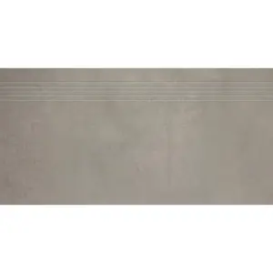 Schodovka Rako Extra hnědosivá 30x60 cm reliéfna DCPSR721.1